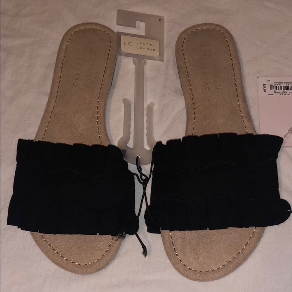 Cute Black Sandals